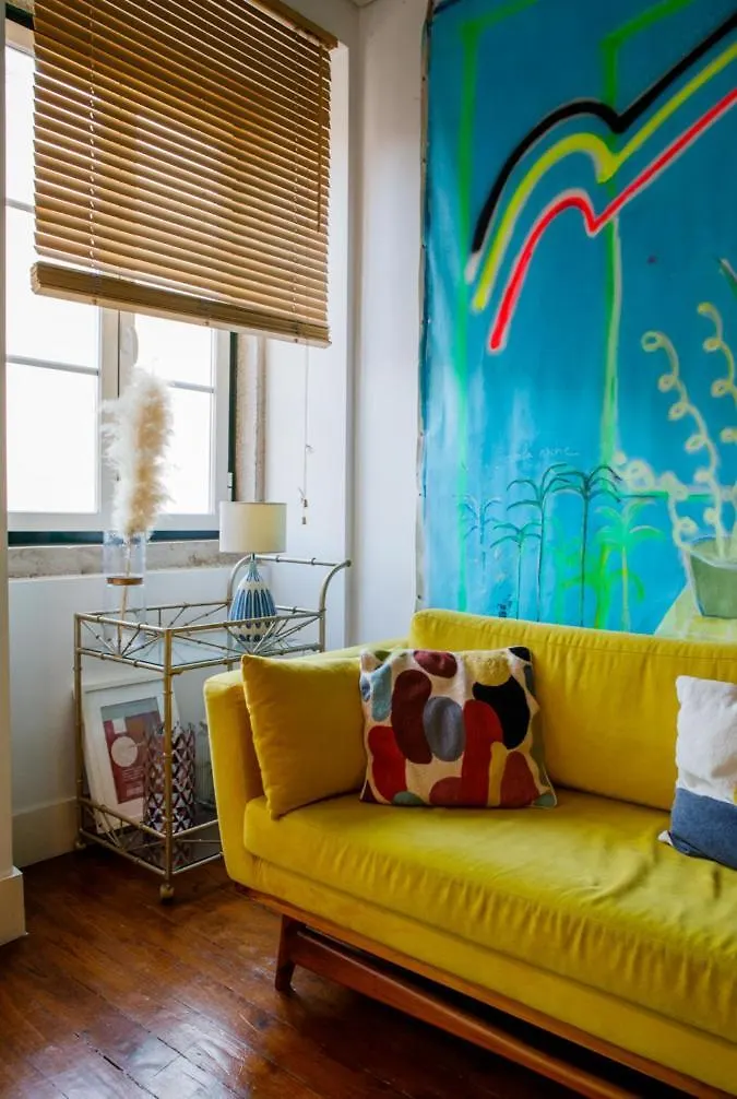 Palm Tree House, Central Apartemant In Principe Real 리스본 아파트